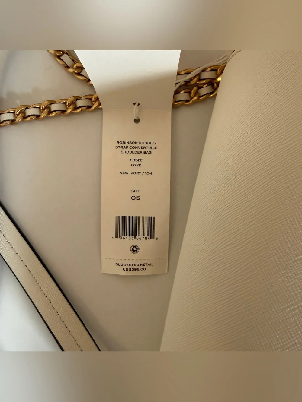 Tory Burch Robinson double strap convertible shoulder bag 88522